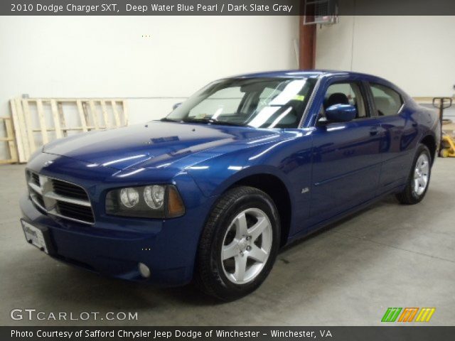 2010 Dodge Charger SXT in Deep Water Blue Pearl
