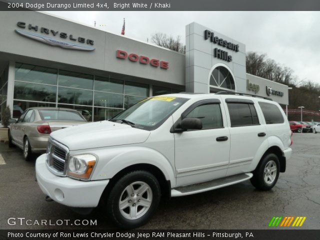 2004 Dodge Durango Limited 4x4 in Bright White