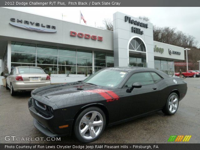 2012 Dodge Challenger R/T Plus in Pitch Black