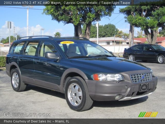 2002 Volvo V70 2.4T XC AWD Wagon in Cypress Green Metallic