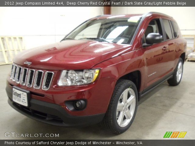 2012 Jeep Compass Limited 4x4 in Deep Cherry Red Crystal Pearl