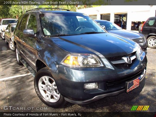 2005 Acura MDX Touring in Sage Brush Pearl