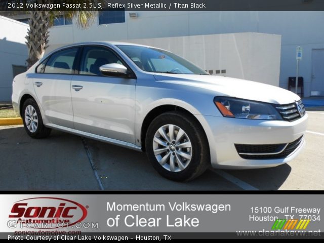 2012 Volkswagen Passat 2.5L S in Reflex Silver Metallic