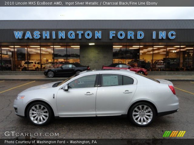 2010 Lincoln MKS EcoBoost AWD in Ingot Silver Metallic