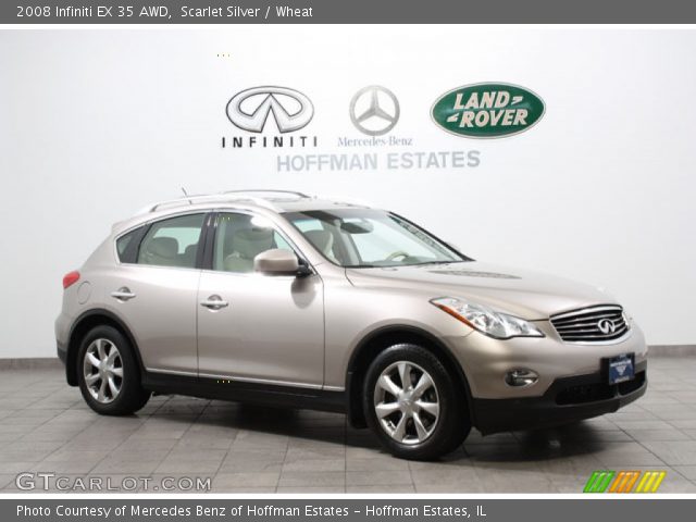 2008 Infiniti EX 35 AWD in Scarlet Silver