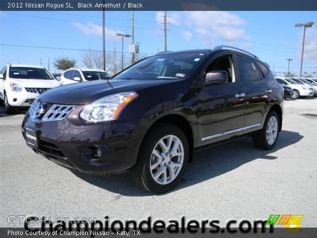 2012 Nissan Rogue SL in Black Amethyst