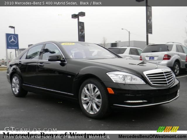 2010 Mercedes-Benz S 400 Hybrid Sedan in Black