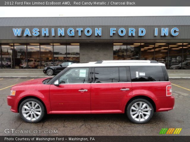 2012 Ford Flex Limited EcoBoost AWD in Red Candy Metallic