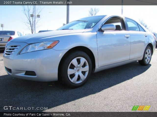 2007 Toyota Camry CE in Titanium Metallic