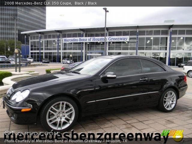 2008 Mercedes-Benz CLK 350 Coupe in Black