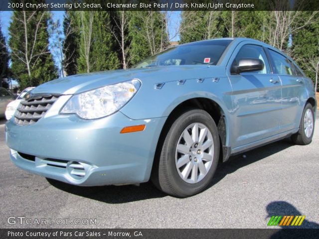 2009 Chrysler Sebring LX Sedan in Clearwater Blue Pearl