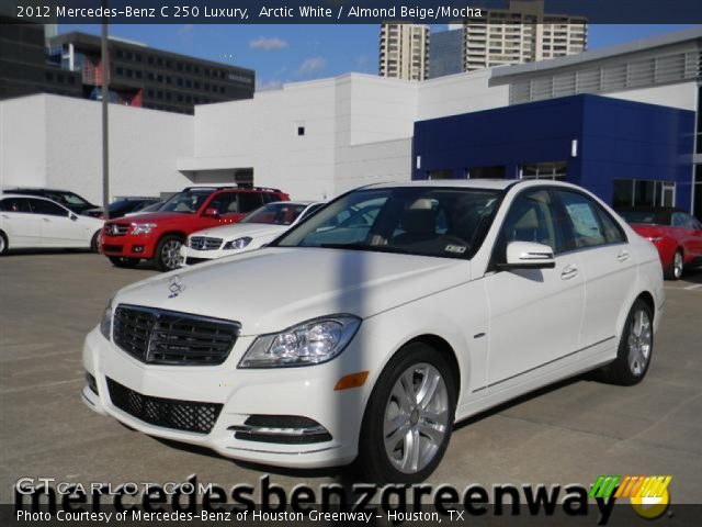 2012 Mercedes-Benz C 250 Luxury in Arctic White