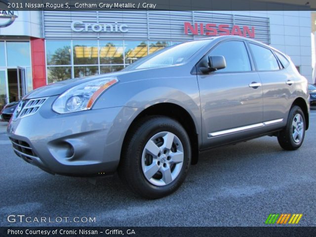2011 Nissan Rogue S in Gotham Gray Metallic