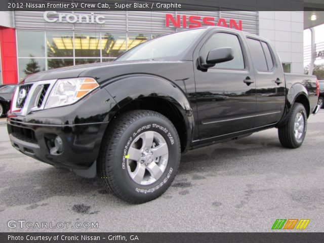 2012 Nissan Frontier SV Crew Cab in Super Black