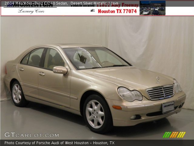 2004 Mercedes-Benz C 240 Sedan in Desert Silver Metallic