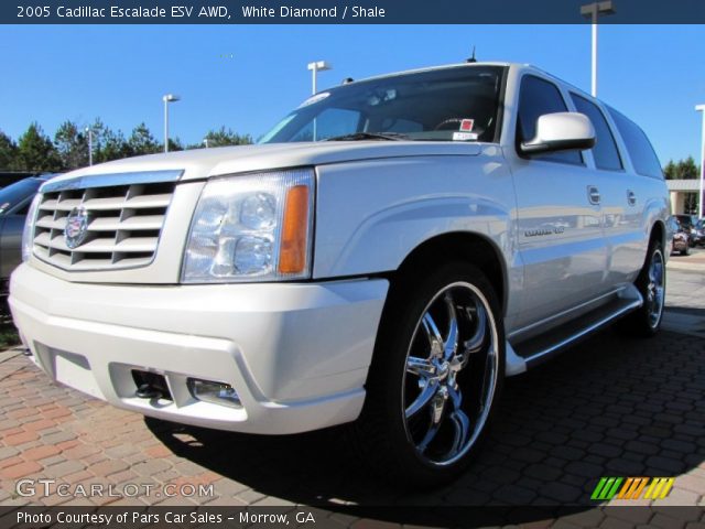 2005 Cadillac Escalade ESV AWD in White Diamond