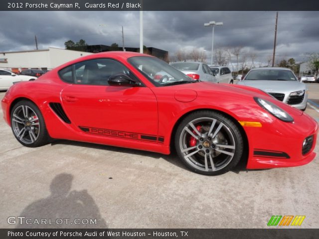 2012 Porsche Cayman R in Guards Red