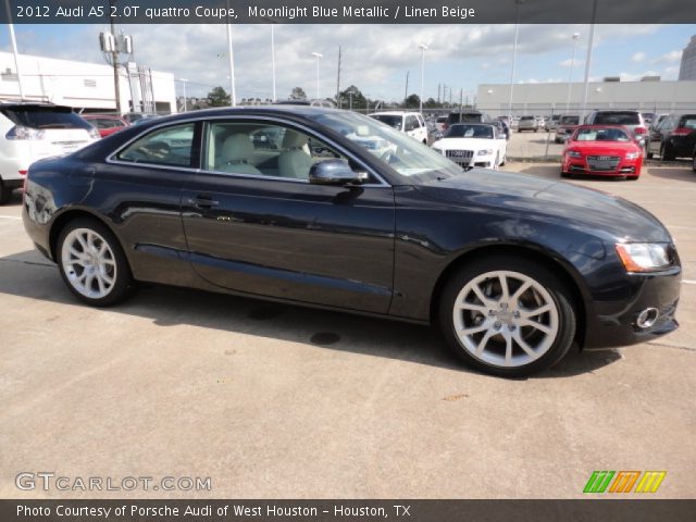 2012 Audi A5 2.0T quattro Coupe in Moonlight Blue Metallic