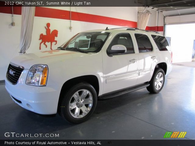 2012 GMC Yukon SLT in Summit White