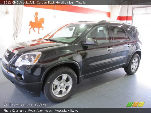 2012 GMC Acadia SLE in Carbon Black Metallic
