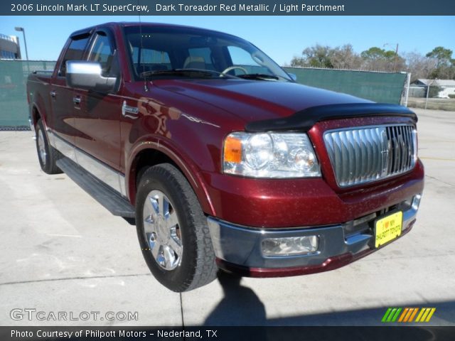 2006 Lincoln Mark LT SuperCrew in Dark Toreador Red Metallic