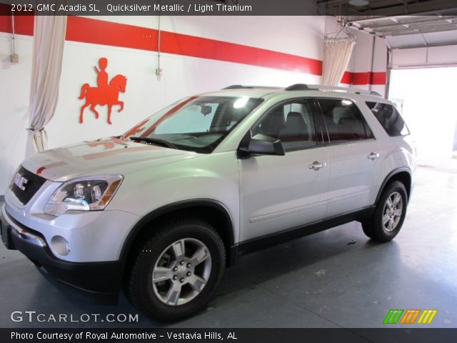 2012 GMC Acadia SL in Quicksilver Metallic