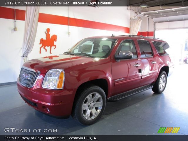 2012 GMC Yukon XL SLT in Crystal Red Tintcoat