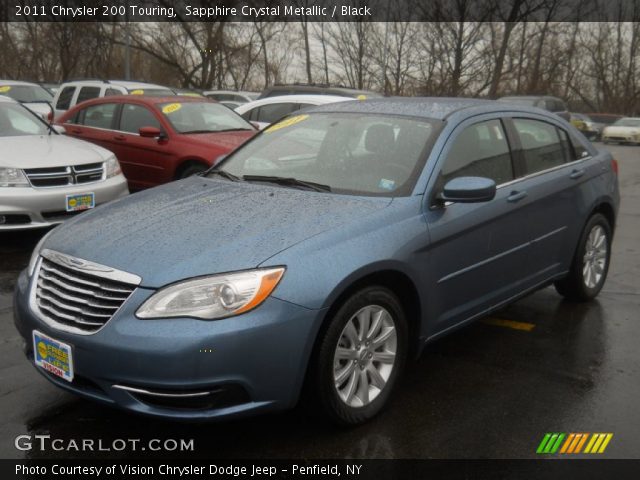 2011 Chrysler 200 Touring in Sapphire Crystal Metallic