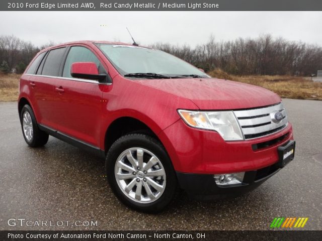 2010 Ford Edge Limited AWD in Red Candy Metallic