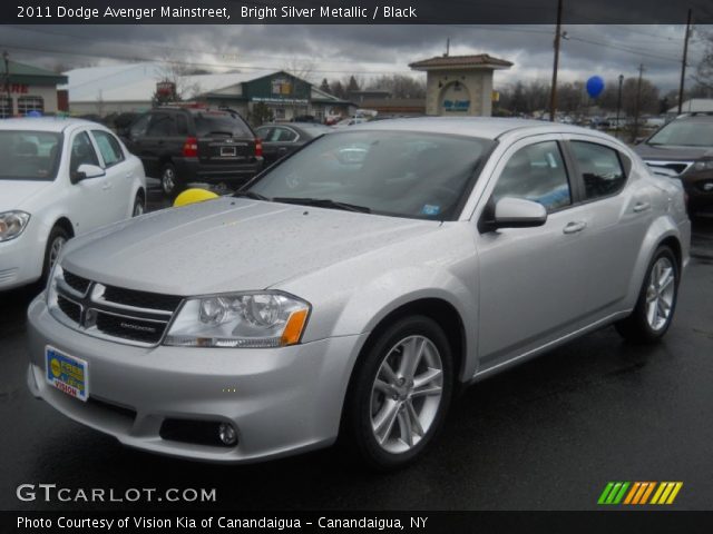 2011 Dodge Avenger Mainstreet in Bright Silver Metallic