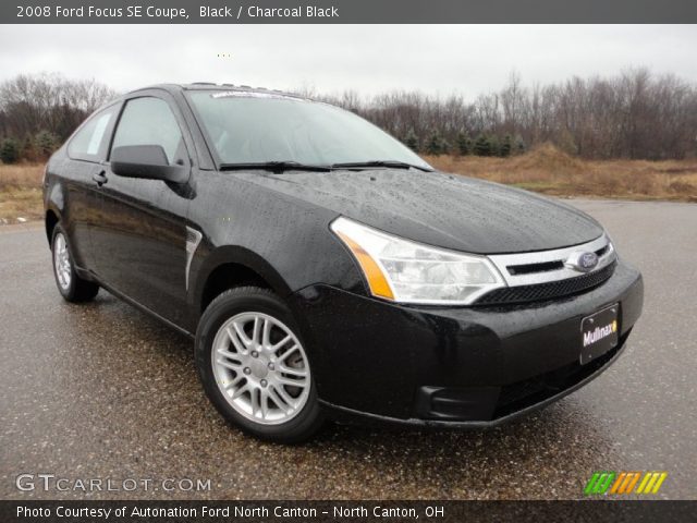2008 Ford Focus SE Coupe in Black