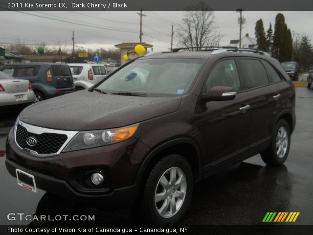 2011 Kia Sorento LX in Dark Cherry