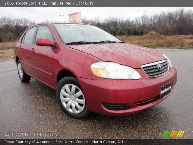 2005 Toyota Corolla CE in Impulse Red