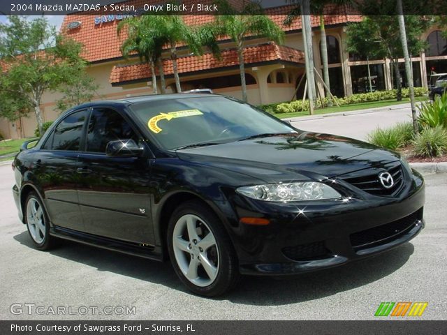 2004 Mazda MAZDA6 s Sedan in Onyx Black