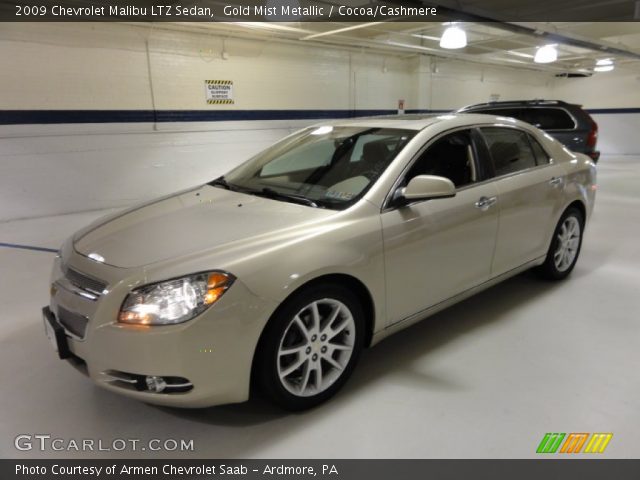 2009 Chevrolet Malibu LTZ Sedan in Gold Mist Metallic