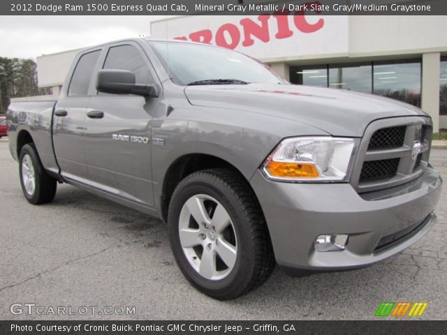 2012 Dodge Ram 1500 Express Quad Cab in Mineral Gray Metallic