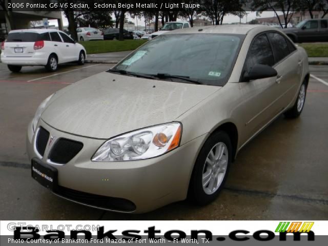 2006 Pontiac G6 V6 Sedan in Sedona Beige Metallic