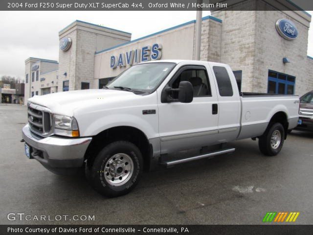 2004 Ford F250 Super Duty XLT SuperCab 4x4 in Oxford White
