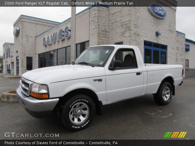 2000 Ford Ranger XLT Regular Cab in Oxford White
