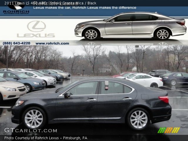 2011 Lexus LS 460 AWD in Smoky Granite Mica