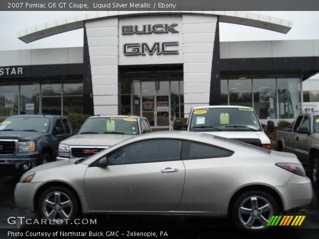 2007 Pontiac G6 GT Coupe in Liquid Silver Metallic