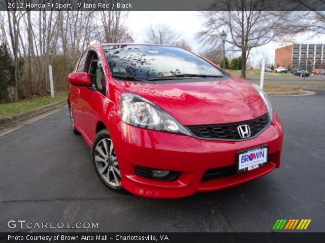 2012 Honda Fit Sport in Milano Red