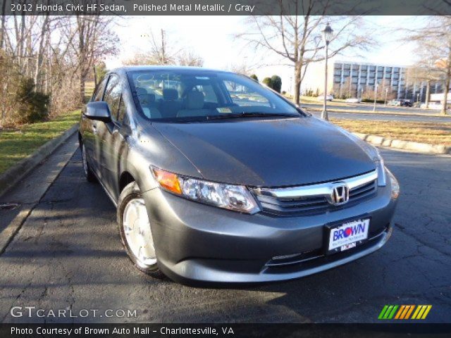 2012 Honda Civic HF Sedan in Polished Metal Metallic