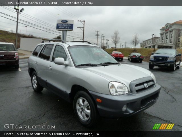 2005 Hyundai Santa Fe GLS 4WD in Smart Silver
