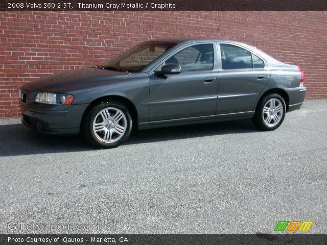 2008 Volvo S60 2.5T in Titanium Gray Metallic