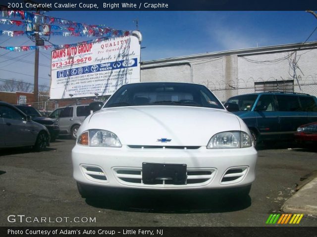 2001 Chevrolet Cavalier Coupe in Bright White