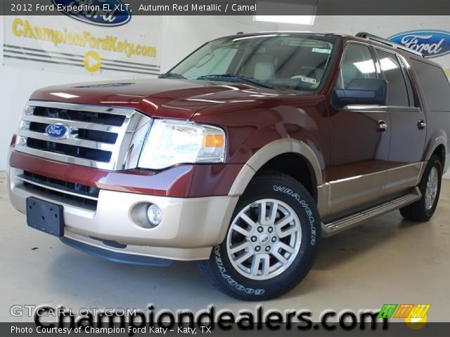 2012 Ford Expedition EL XLT in Autumn Red Metallic