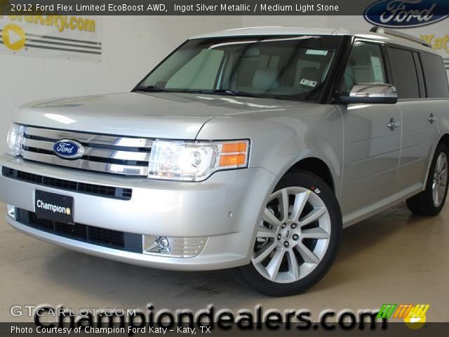 2012 Ford Flex Limited EcoBoost AWD in Ingot Silver Metallic