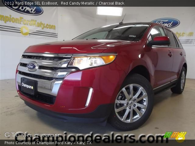 2012 Ford Edge SEL EcoBoost in Red Candy Metallic