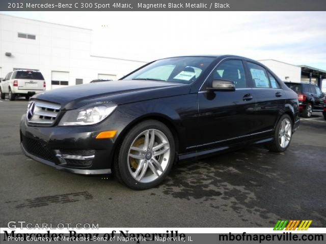 2012 Mercedes-Benz C 300 Sport 4Matic in Magnetite Black Metallic
